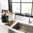 Kitchen Sink Faucet With Pull Down , Single Handle Brass, Brushed Nickel, Touch-On, 3 Modes Water Output, Simple Installation Procedure Technique Way