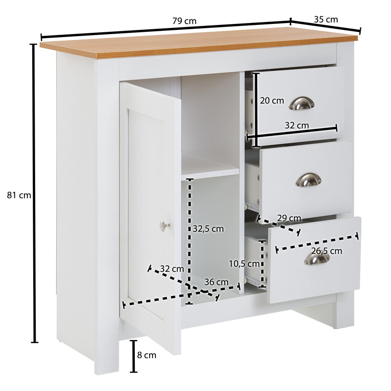 Rosana 79cm Sideboard