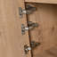 Meuble-lavabo mural flottant 30 po avec lavabo en céramique et porte d'armoire à fermeture en douceur