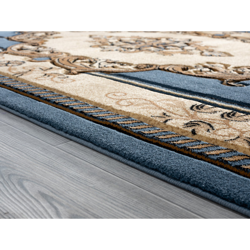Tapis bleu Josephus, Rond 7 pi 10 po