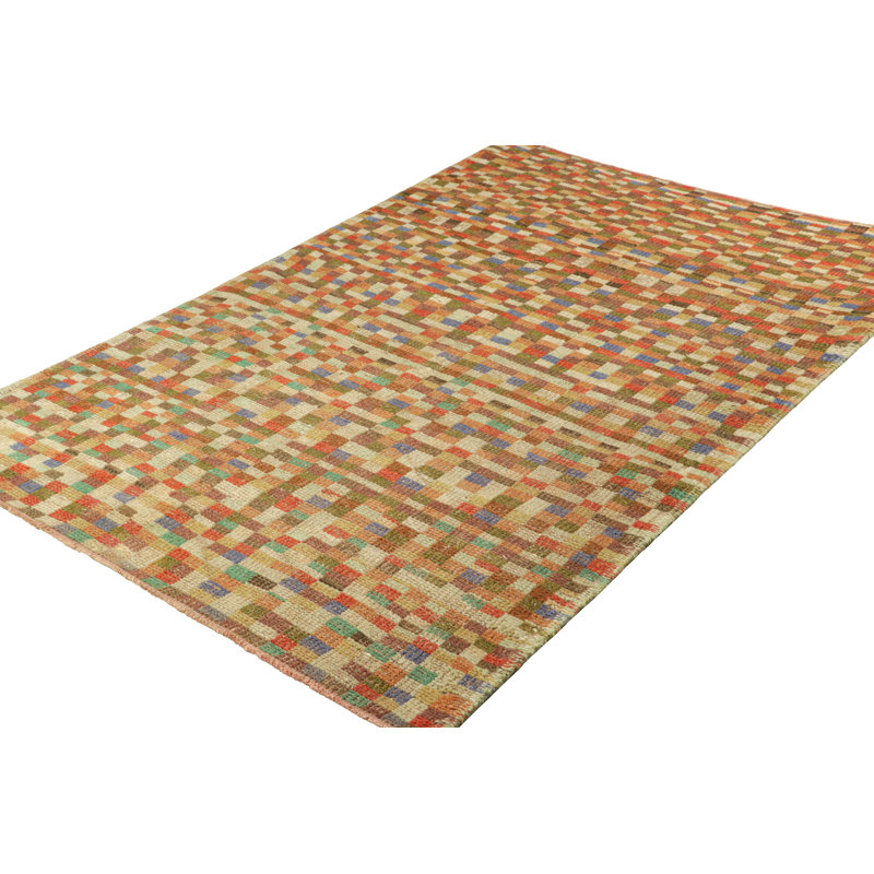 One-of-a-Kind 3'5"x5'4" Hand Knotted Area Rug