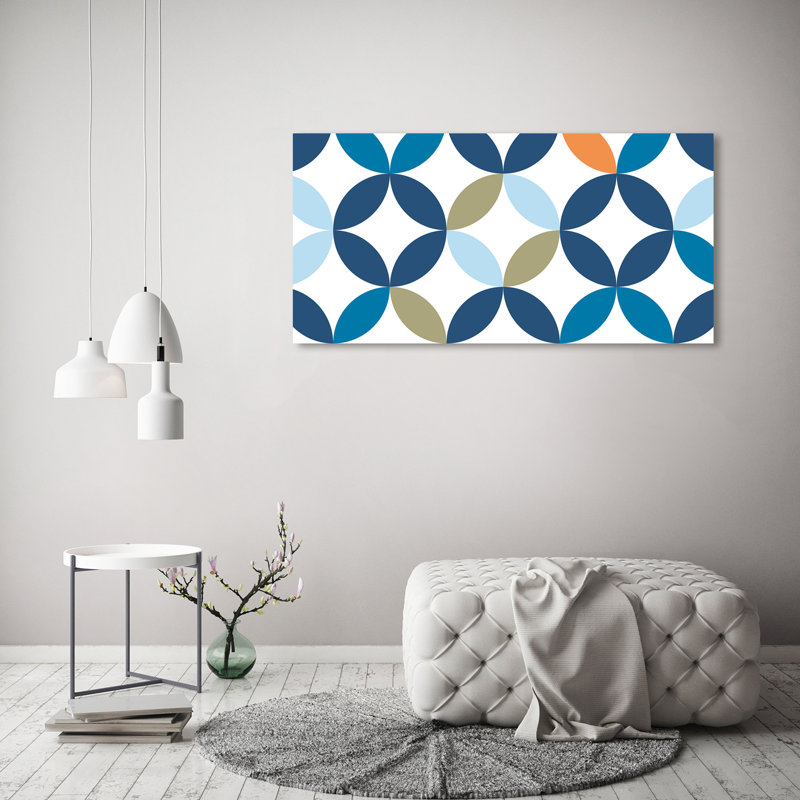 Geometric Background - Wrapped Canvas Print
