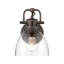 Meuble-lavabo 1 lumière avec verre transparent Iftimie-205366375