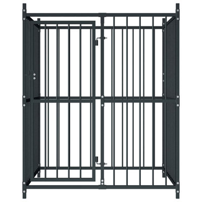 Mirfield Steel Kennel With Door