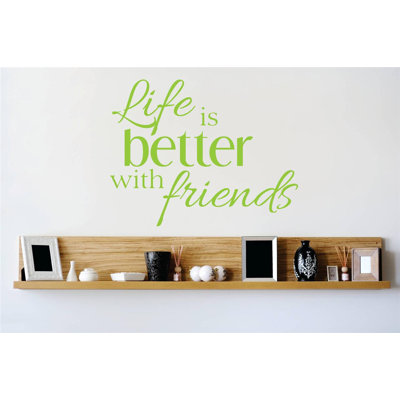 Text & Numbers Wall Decal
