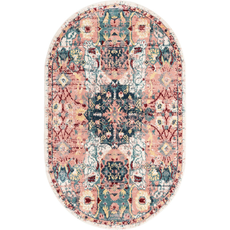 Tapis contemporain Endel, Ovale 5 pi x 8 pi