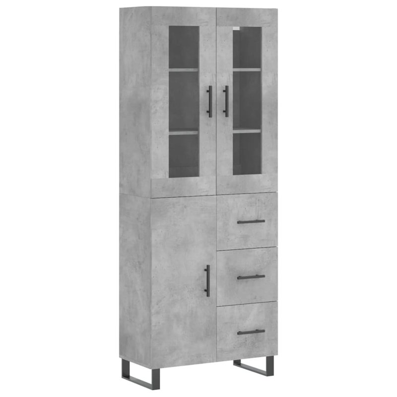 Holenice 69.5cm Sideboard, Concrete Grey