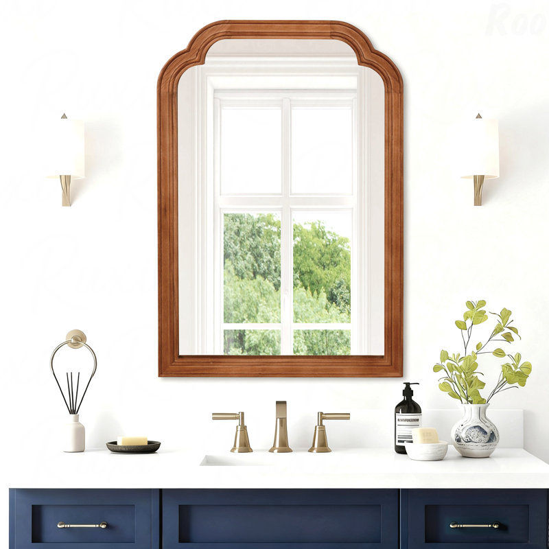 Miroir d'appoint 20 "X 30", Noyer