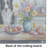 Decorating Easter Border Collie Glass Cutting Board