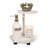 Pramila Solid Wood Plant Stand 2 Tier