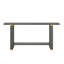 Console de 62,9 po avec console minimaliste moderne, canapé d'entrée en bois de pin massif avec détails en métal, tablette de rangement ouverte-352909240