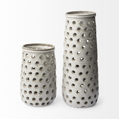 Maglio Ceramic and Porcelain Floor Vase