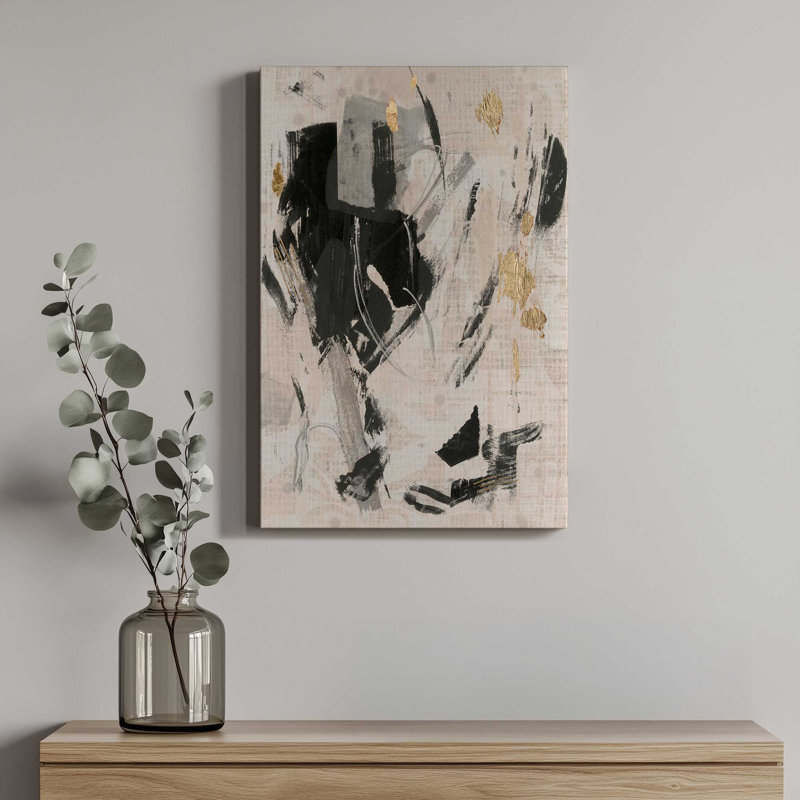 Impression sur toile, "Pattern Emotion I" par June Erica Vess, H 12 po x l 8 po, Wrapped Canvas, Does Not Apply