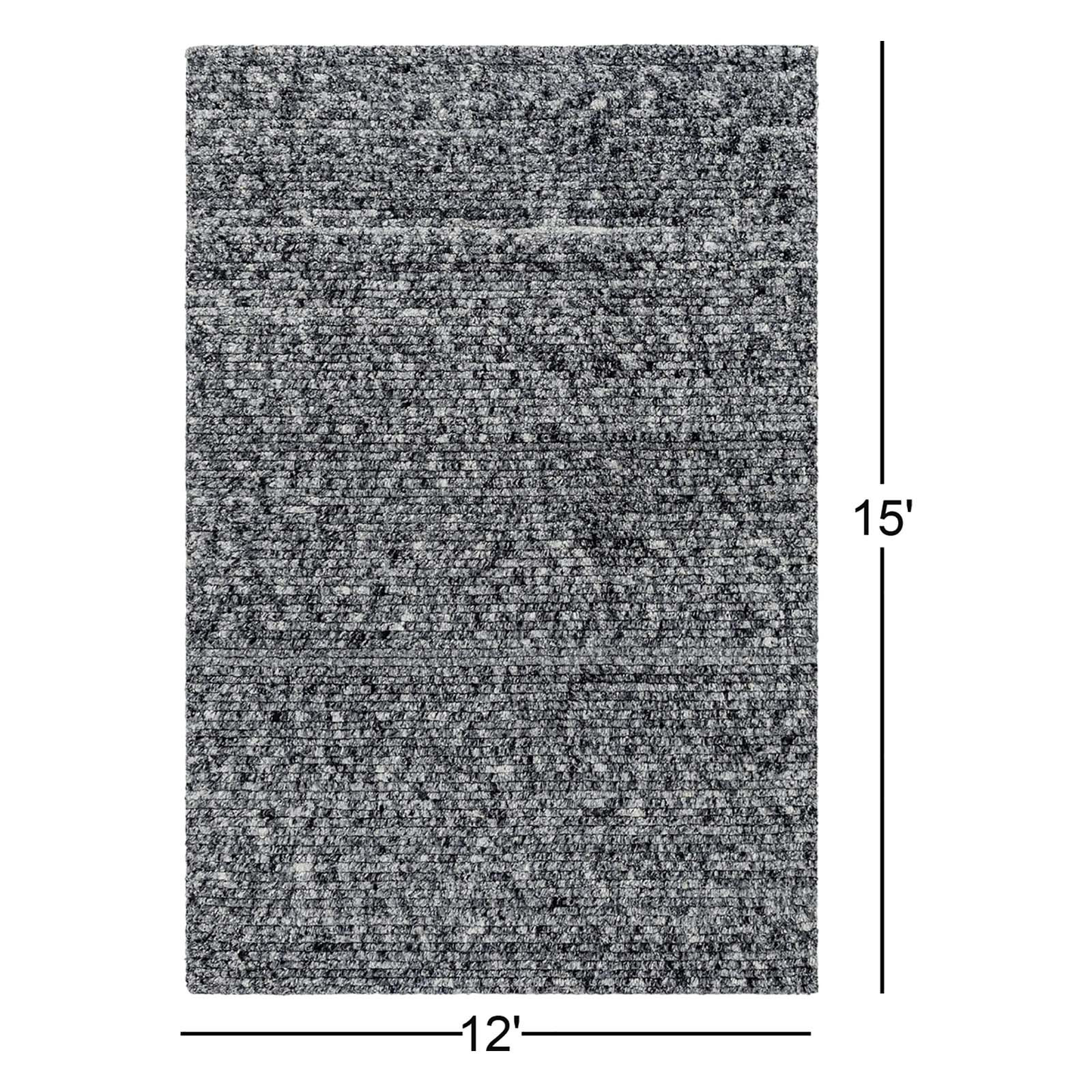 Morell Hand-Loomed Abstract Rug, Rectangle 12' x 15'
