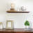 Sephine 2'' H Wood Wedge Floating Shelf