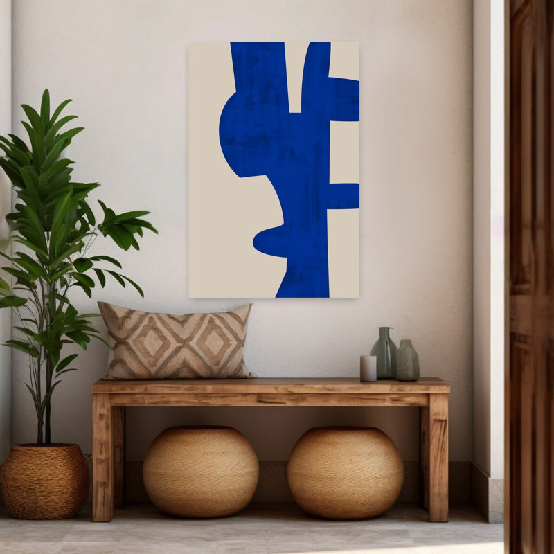 Art contemporain, art moderne abstrait, H 48 po x l 32 po