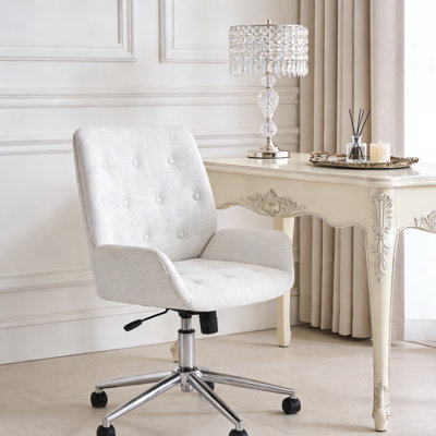 chenille office chair