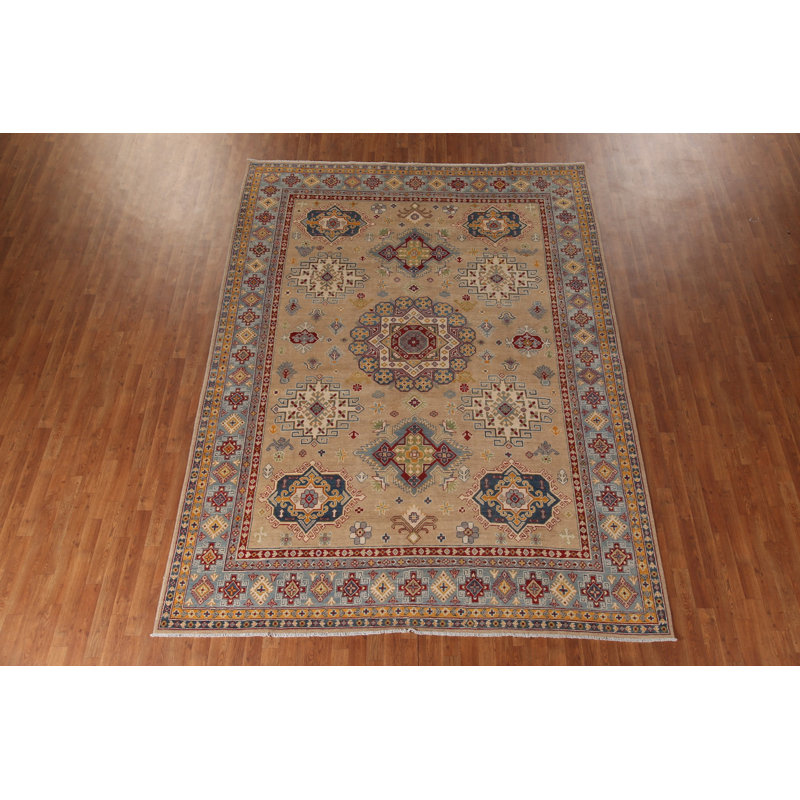 Handmade Kazak Oriental Area Rug
