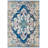 Felty Oriental Blue/Gray/Beige Area Rug-655768719