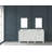 Freixa 72 " W Freestanding Standard Free Standing 2 Double Vanity Bathroom Vanity With Quartz Top-200296147