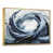 Toile avec cadre flottant or