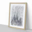 Reflection of Trees in a Forest in Abstract - Picture Frame Graphic Art Print-55778114-55778118