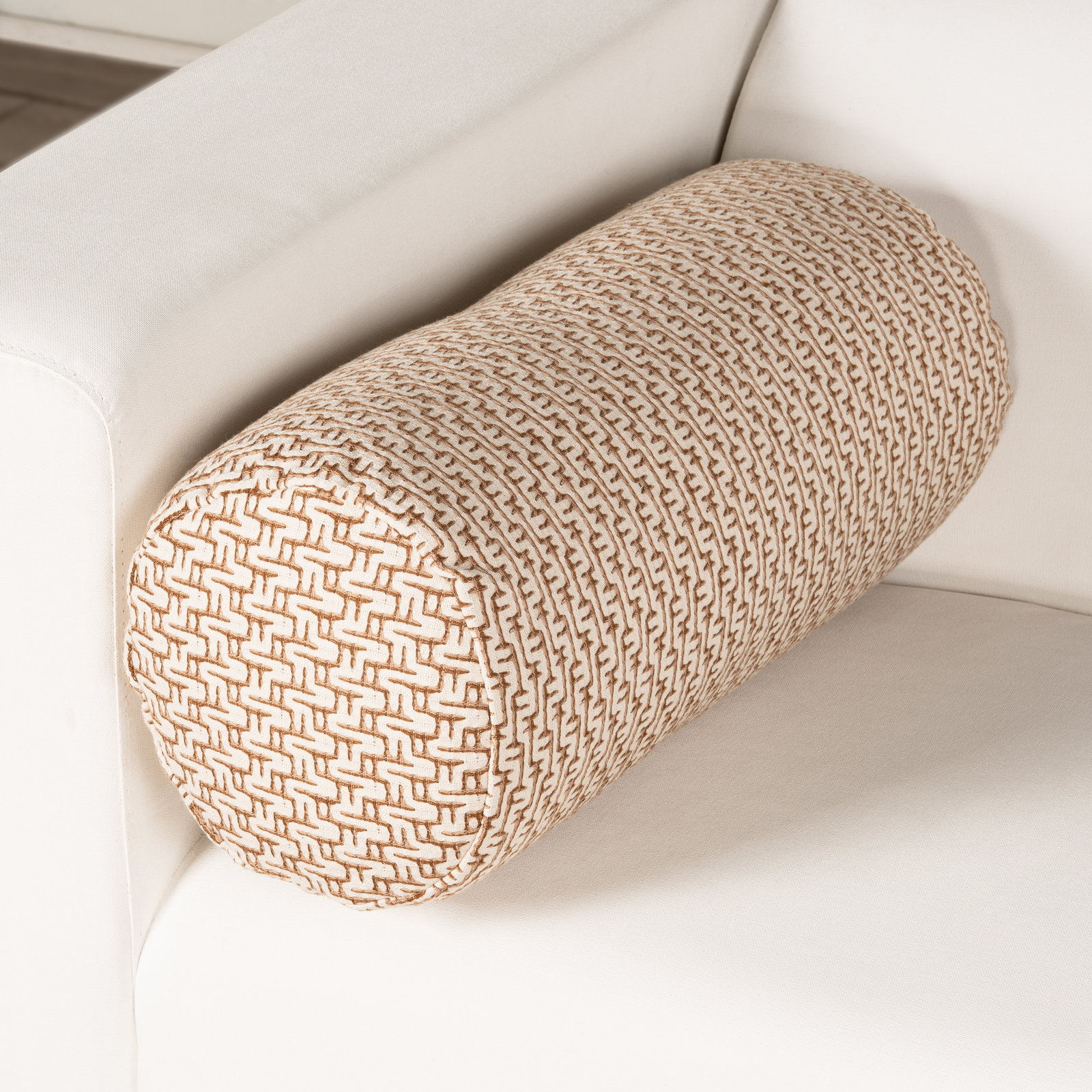 Cascade 21" x 8" Throw Pillow, Orange