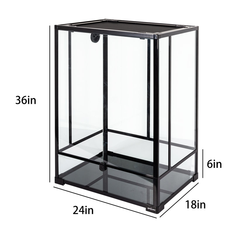 Reptile 24'' x 18'' x 36'' Reptile Terrarium
