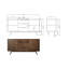 Crowell 140cm Solid Wood Sideboard-699004732