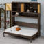Lit escamotable avec armoire supérieure et lit escamotable Murphy-1835678041