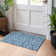 Premium Machine Washable Prisco Blue Rug