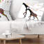 Girafe Gaie Courir Oreiller Animal