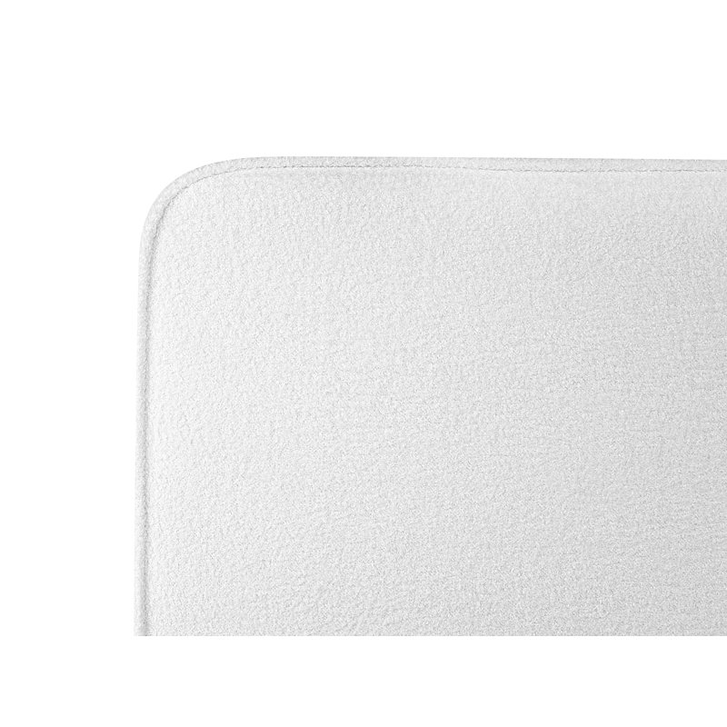 Bently Upholstered Bed, White