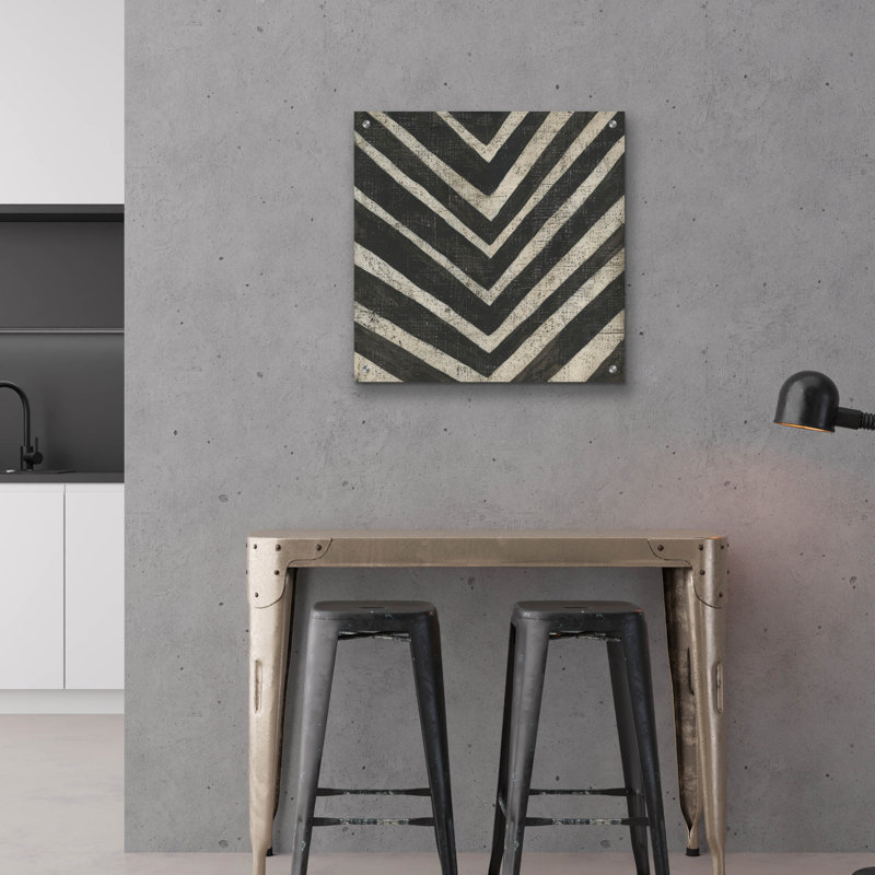  «Stone 9» par Chariklia Zarris, art mural en verre acrylique, H 24 po x l 24 po