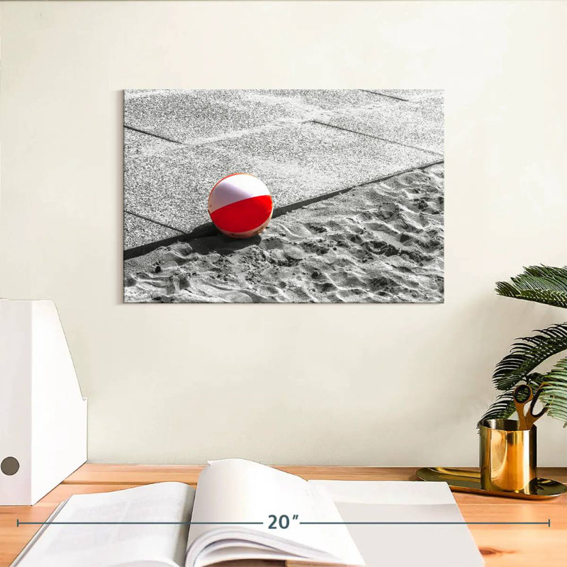 Senne Summer Beach Ball Pop, 8" H x 12" W