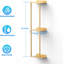 Porte-serviettes mural vertical avec tablette-114411319