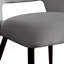 Chaise d'appoint rembourrée en velours Fatou-528380851