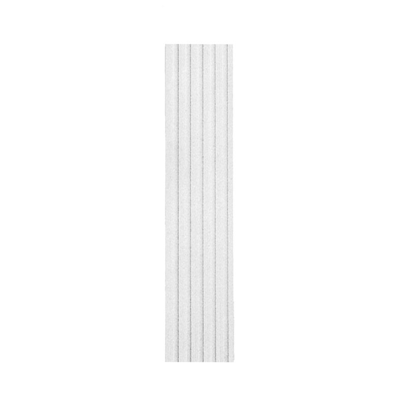 94.5'' H x 17.75'' W x 1.5'' D Plastic Capital