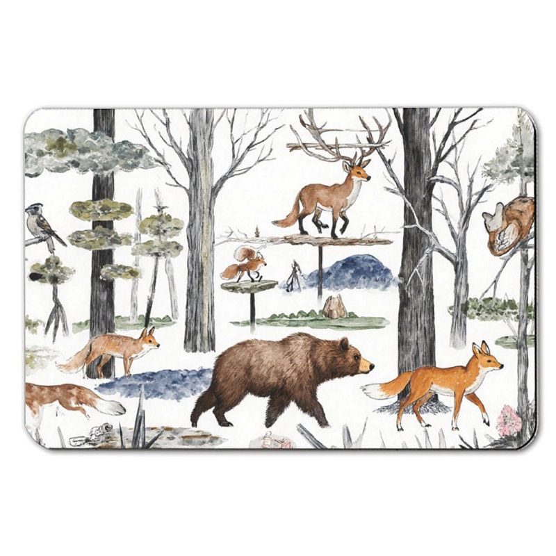 Tapis pour salle de bain Forest Forest Group, 16 x 24 po