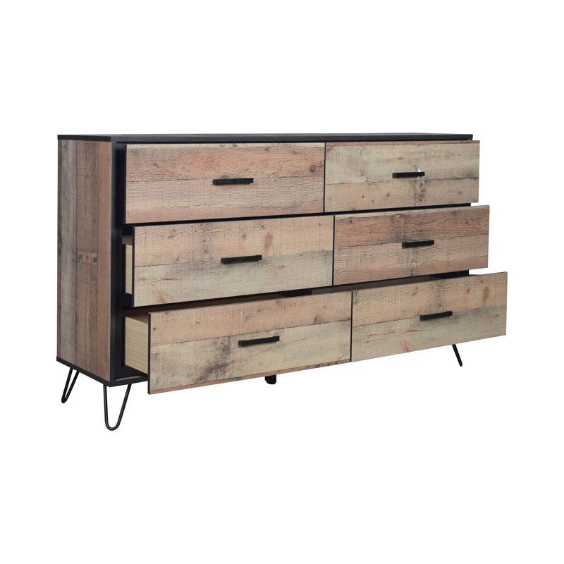 Commode 6 tiroirs Anthonio
