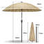 250cm Tilt Balcony Parasol-516776742