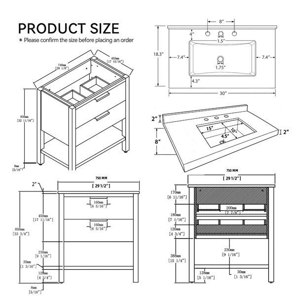 Dimensions du produit