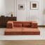Compression Mahjong Sofa,Convertible Floor Sofa Bed,Diy Boneless Modular Sectional Sofa,No Assembly Required,Circle Fleece Fabric,Modern Oversized Loveseat-1526880652-1526880650
