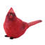Figurine cardinal oiseau (ensemble de 6)