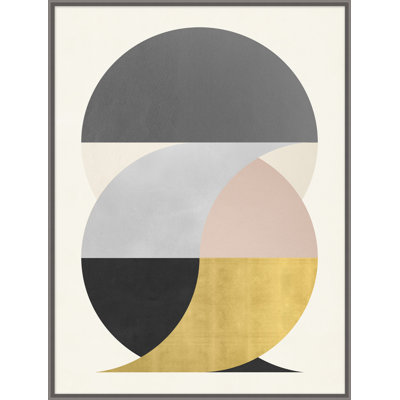 «Metallic Paradigm 2», impression encadrée sur verre