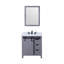 Bath Vanity with Faucet Set and 28 in. Mirror-95640756