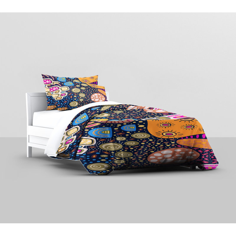 Abstract Duvet Cover, King Duvet Cover + 2 King Pillowcases