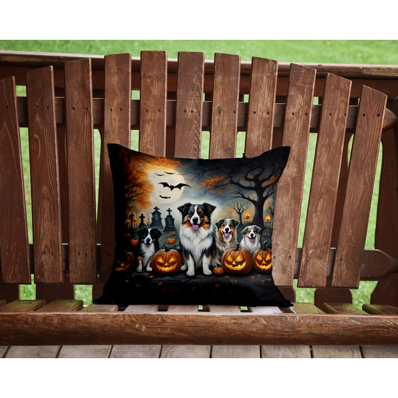  Coussin décoratif intérieur / extérieur en polyester Autre / Sans motif, 14 po x 14 po