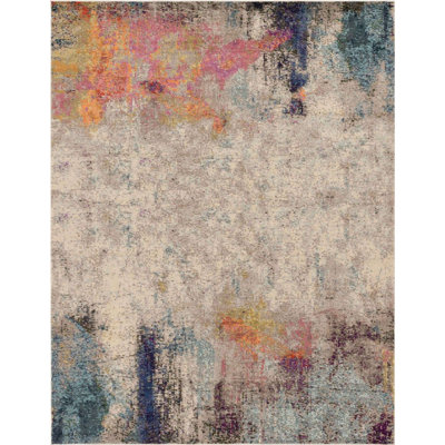 Tapis contemporain couleur d'automne Patrocinia