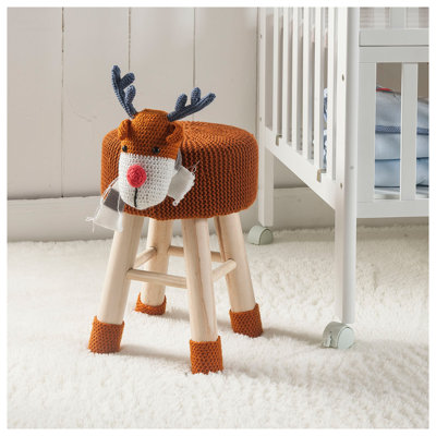 Repose-pieds rembourré en polyester pour chambre d'enfant et chambre d'enfant